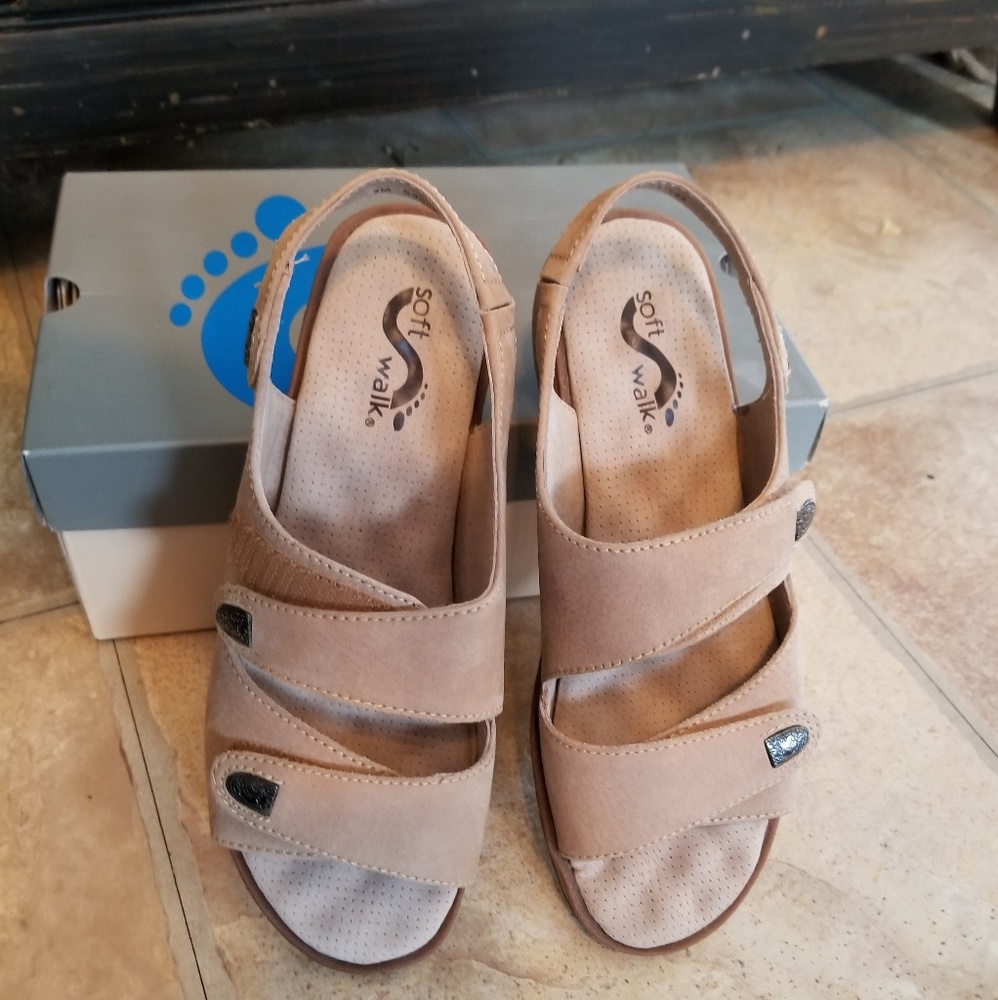 Bare Trap soft walk sandals.  New in box